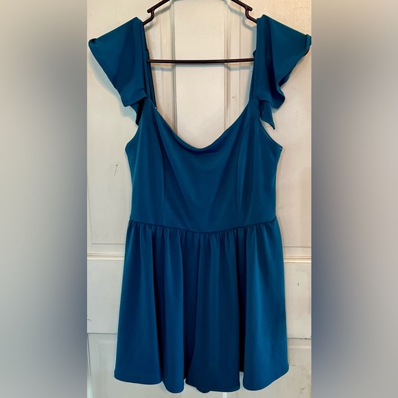 Urban Outfitters Blue Romper, Size M - Picture 3 of 9